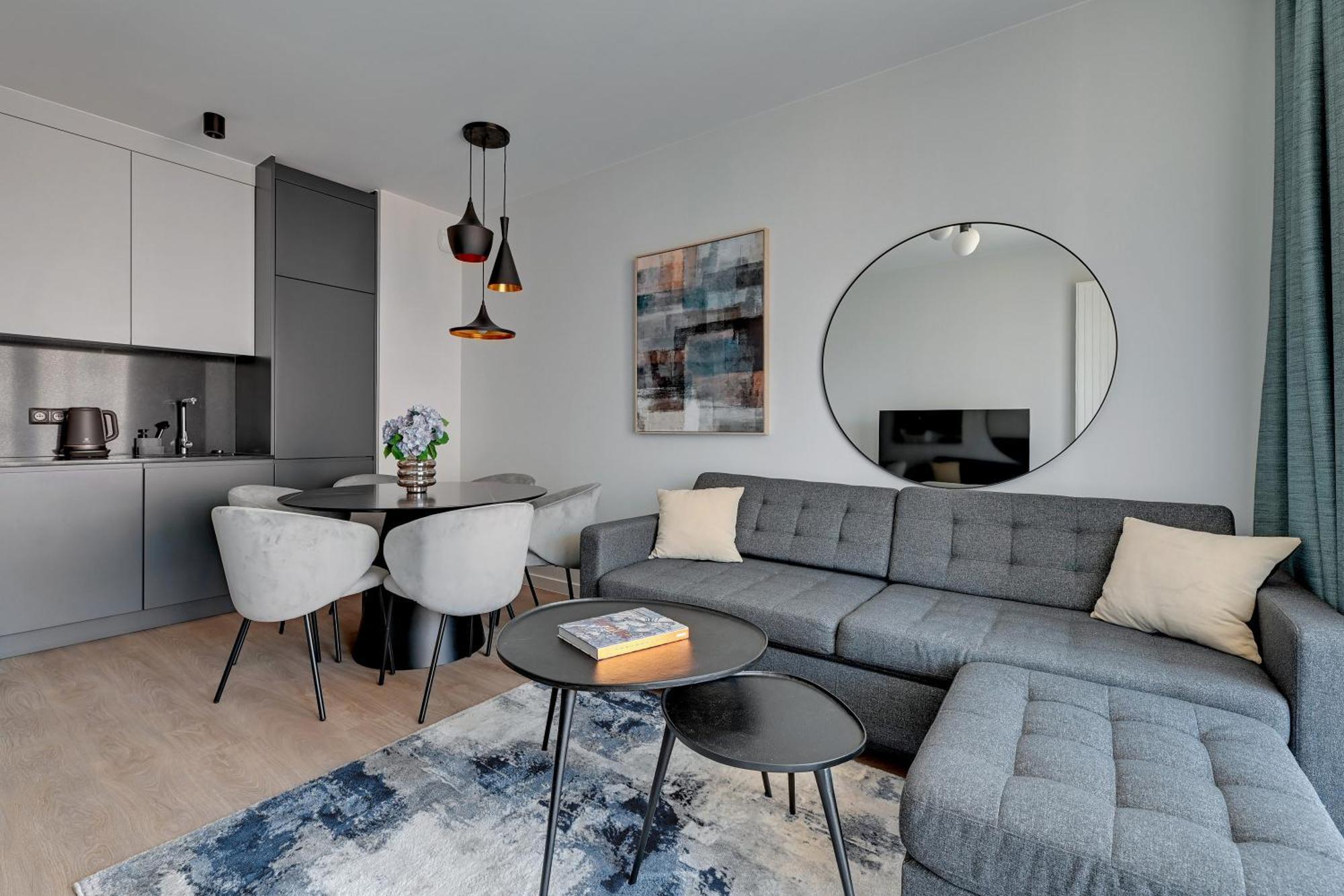Scala 60F City Center Premium Apartments With Parking By Lion Apartments Gdańsk Eksteriør bilde