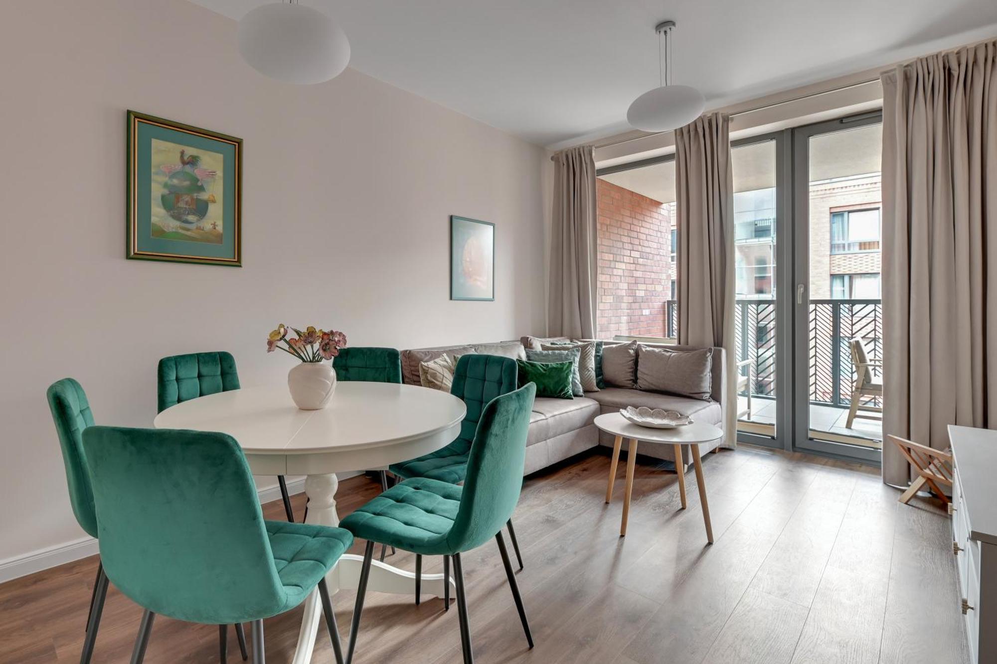 Scala 60F City Center Premium Apartments With Parking By Lion Apartments Gdańsk Eksteriør bilde