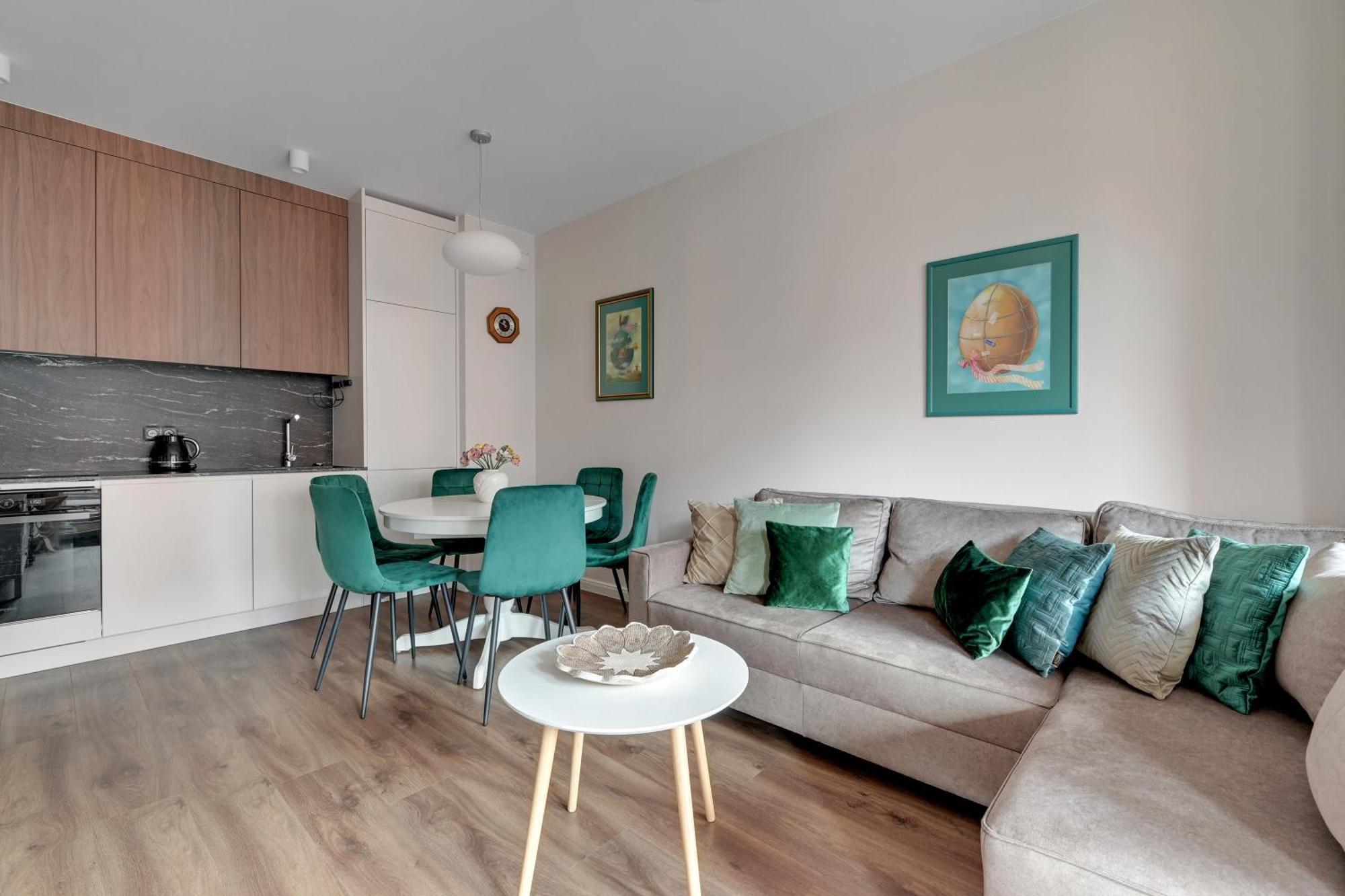 Scala 60F City Center Premium Apartments With Parking By Lion Apartments Gdańsk Eksteriør bilde